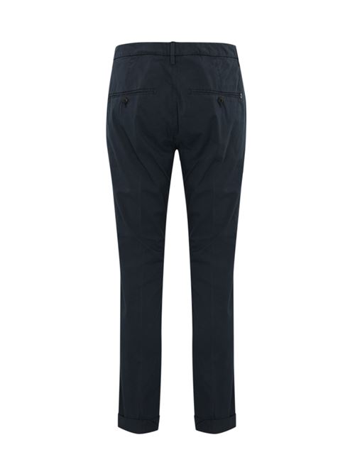 Pantalone Gaubert in cotone stretch blu DONDUP | UP235 GSE046U IZ1890